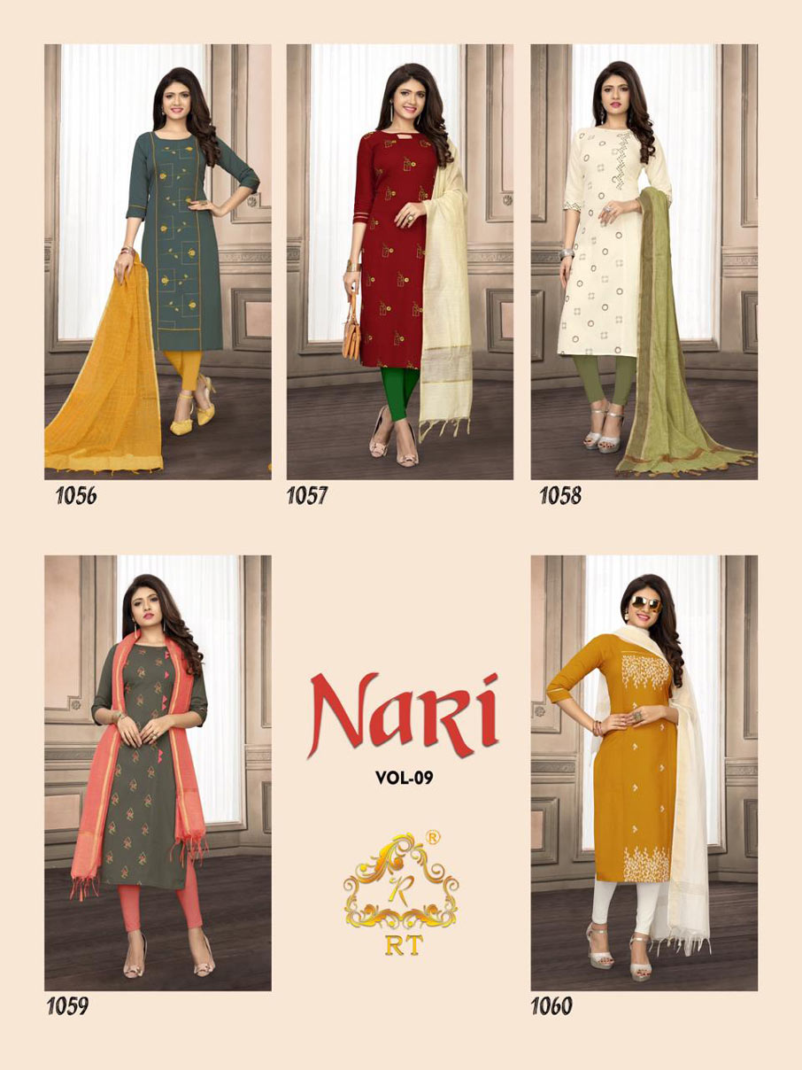 Nari Vol-9 Rijiya Trends Cotton Flex Dupatta Kurtis Nari Vol-9 Rijiya Trends Cotton Flex Dupatta Kurtis